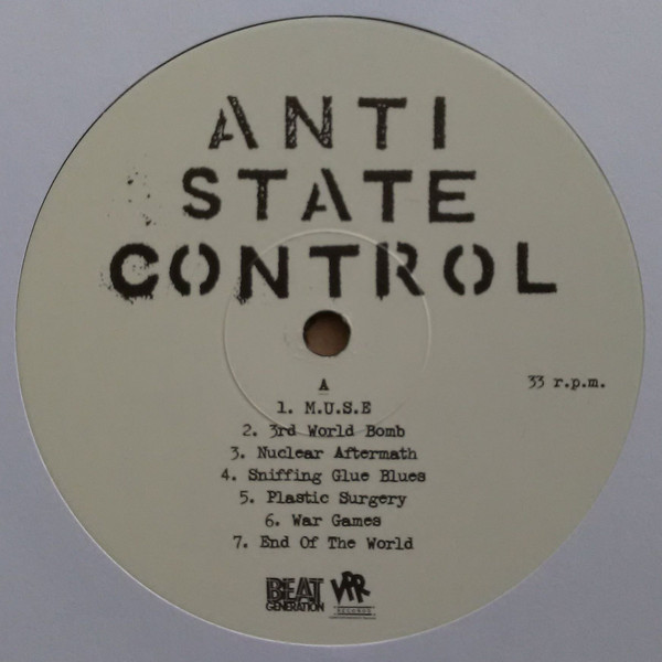 Anti-State Control - Anti State Control | Vomitopunkrock Records (REF045LP) - 3 Anti-State Control - Anti State Control | Vomitopunkrock Records (REF045LP) - 3