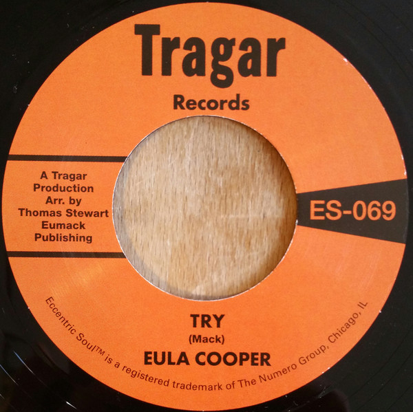 Eula Cooper - Try / Let Our Love Grow Higher | Tragar Records (ES-069) - 3