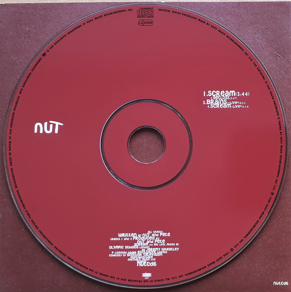 Nut - Scream | Epic (NutCD6) - 3