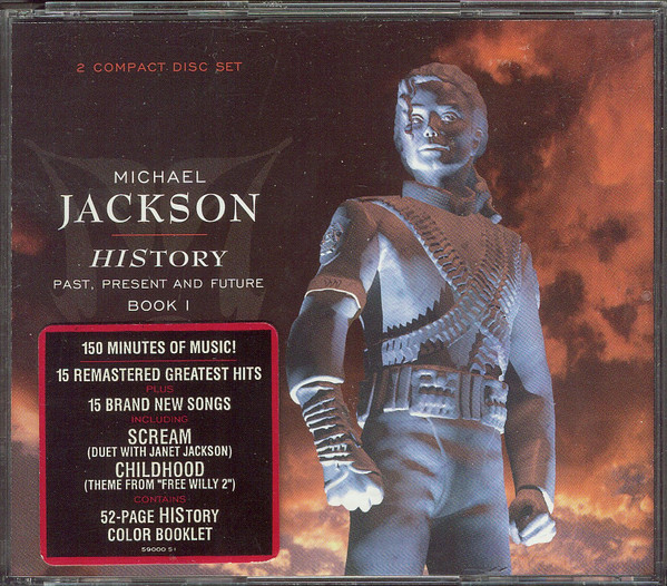 Michael Jackson - HIStory - Past, Present And Future - Book I | Epic (E2K 59000)