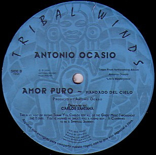 Antonio Ocasio - Amor Puro - Mandado Del Cielo | Tribal Winds (TW026) - 3 Antonio Ocasio - Amor Puro - Mandado Del Cielo | Tribal Winds (TW026) - 3