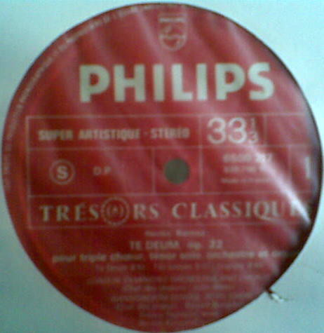 Hector Berlioz - Sir Colin Davis , London Symphony Orchestra & London Symphony Chorus - Te Deum | Philips (6500 217) - 2