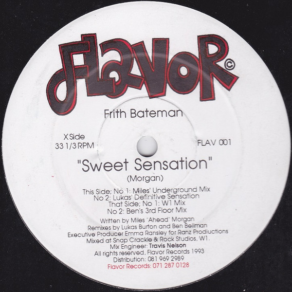 Frith Bateman - Sweet Sensation | Flavor Records (FLAV 001)