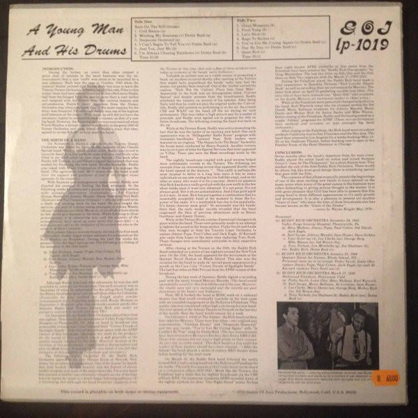 Buddy Rich - A Young Man And His Drums | Giants Of Jazz Records (GOJ 1019) - 2 Buddy Rich - A Young Man And His Drums | Giants Of Jazz Records (GOJ 1019) - 2