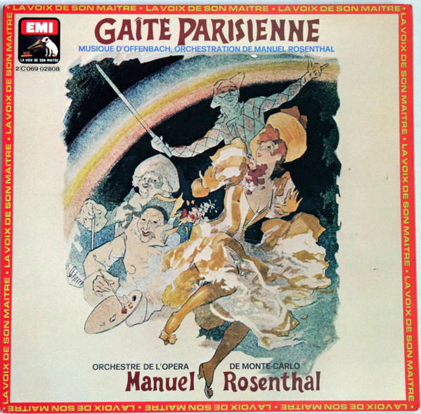 Jacques Offenbach – Orchestre National De L'Opéra De Monte-Carlo , Manuel Rosenthal - Gaîté Parisienne | La Voix De Son Maître (2C 069-02808 Q) - main