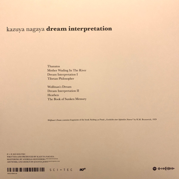 Kazuya Nagaya - Dream Interpretation | SCI + TEC Digital Audio (4062548001181) - 3