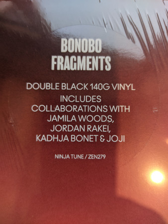 Bonobo - Fragments | Ninja Tune (ZEN279) - 2 Bonobo - Fragments | Ninja Tune (ZEN279) - 2
