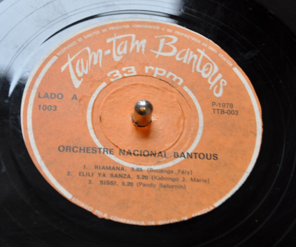 Les Bantous De La Capitale - Orchestre Nacional Bantous | Éditions Tam Tam Bantous (TTB-003) - 4
