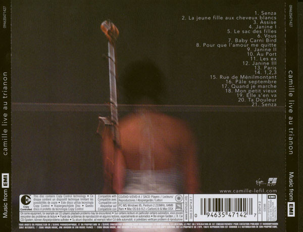 Camille - Live Au Trianon | Virgin Music (094635471427) - 2