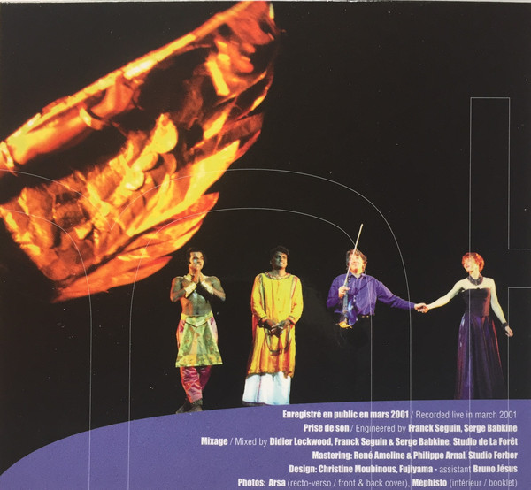 Didier Lockwood & Raghunath Manet - Omkara | Dreyfus Jazz (FDM 36624-2) - 3