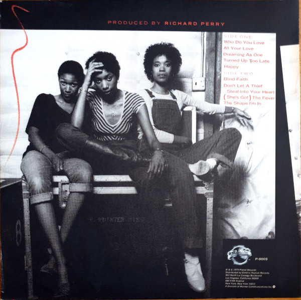 Pointer Sisters - Priority | Planet (P-9003) - 2