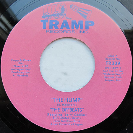 The Offbeats - The Hump / Louisiana | Tramp Records (TR-339)