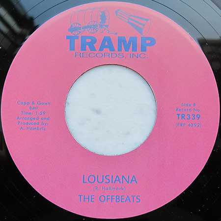 The Offbeats - The Hump / Louisiana | Tramp Records (TR-339) - 2
