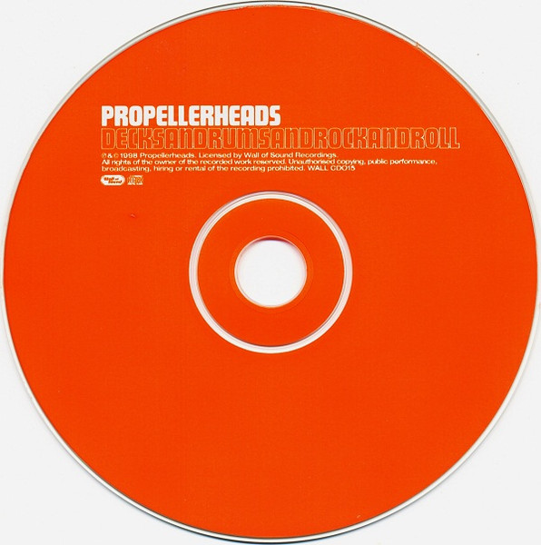 Propellerheads - Decksandrumsandrockandroll | Wall Of Sound (WALL CD015) - 3 Propellerheads - Decksandrumsandrockandroll | Wall Of Sound (WALL CD015) - 3