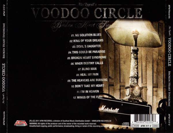 Alex Beyrodt's Voodoo Circle - Broken Heart Syndrome | AFM Records (AFM 317-2) - 2 Alex Beyrodt's Voodoo Circle - Broken Heart Syndrome | AFM Records (AFM 317-2) - 2