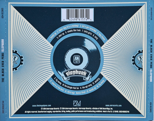Black Eyed Peas - Elephunk | A&M Records (0602498615744) - 2