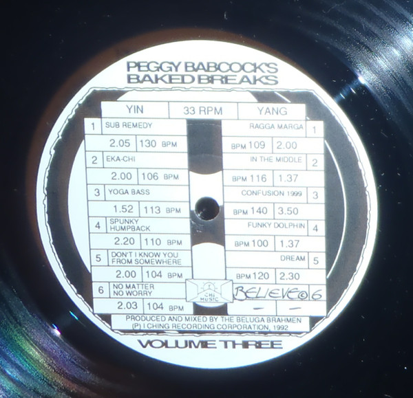 DJ Peggy Babcock - Baked Breaks - Volume Three | Chi Music (YIN 3) - 4