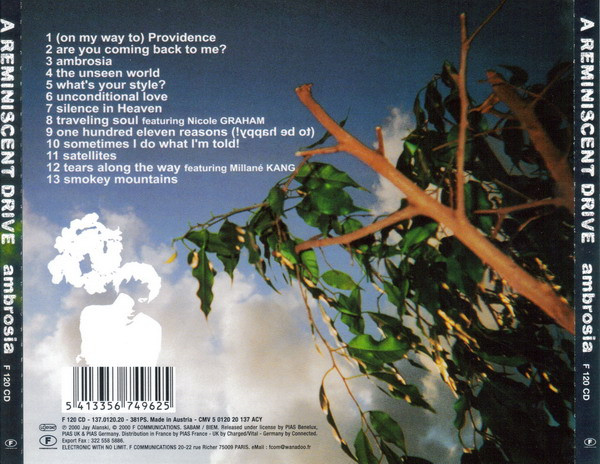 A Reminiscent Drive - Ambrosia | F Communications (F 120 CD) - 2 A Reminiscent Drive - Ambrosia | F Communications (F 120 CD) - 2