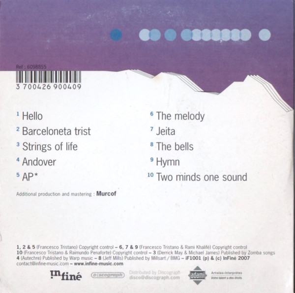 Francesco Tristano - Not For Piano | Infiné (IF1001) - 2 Francesco Tristano - Not For Piano | Infiné (IF1001) - 2