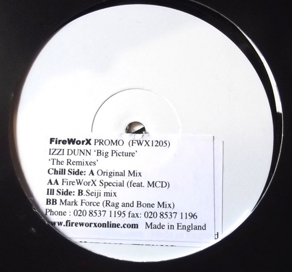 Izzi Dunn - Big Picture - The Remixes | FireWorX (FWX1205)