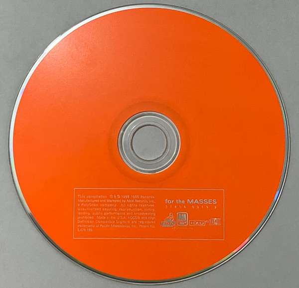 Various - For The Masses | 1500 Records (31454 0919 2) - 3
