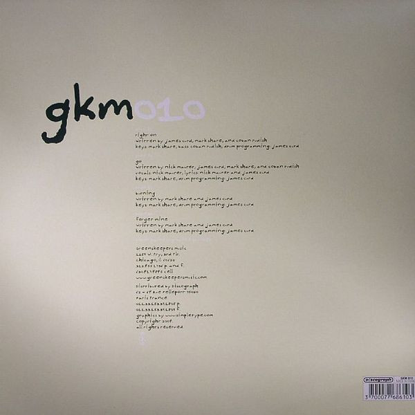 Greens Keepers - Right On / Go / Burning / Forget Mine | Greenskeepers Music (GKM 010) - 2