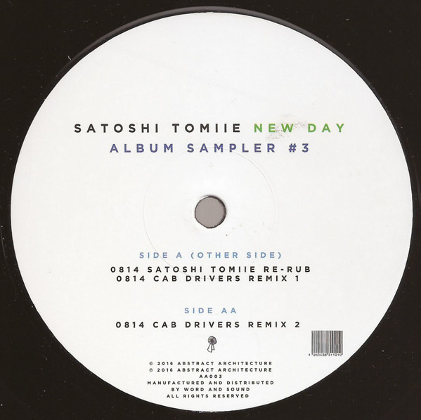 Satoshi Tomiie - New Day (Album Sampler #3) | Abstract Architecture (AA003)