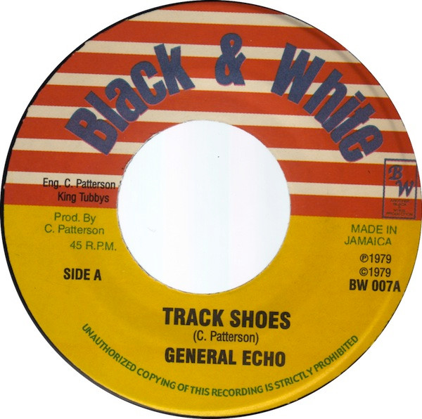 General Echo - Track Shoes | Black & White (BW 007) - main