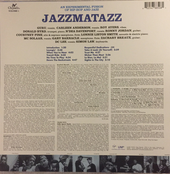 Guru - Jazzmatazz (Volume 1) | Virgin (B0028048-01) - 2