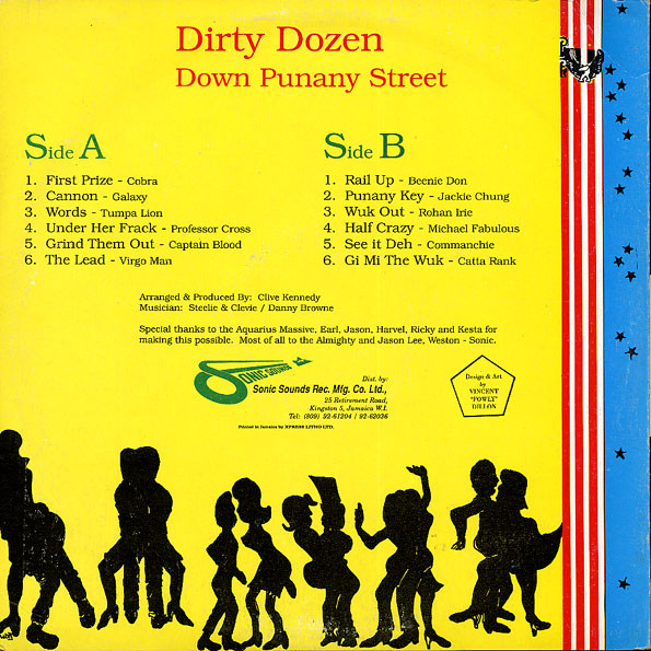 Various - Dirty Dozen - Down Punany Street | Kennedy International Records (none) - 2 Various - Dirty Dozen - Down Punany Street | Kennedy International Records (none) - 2