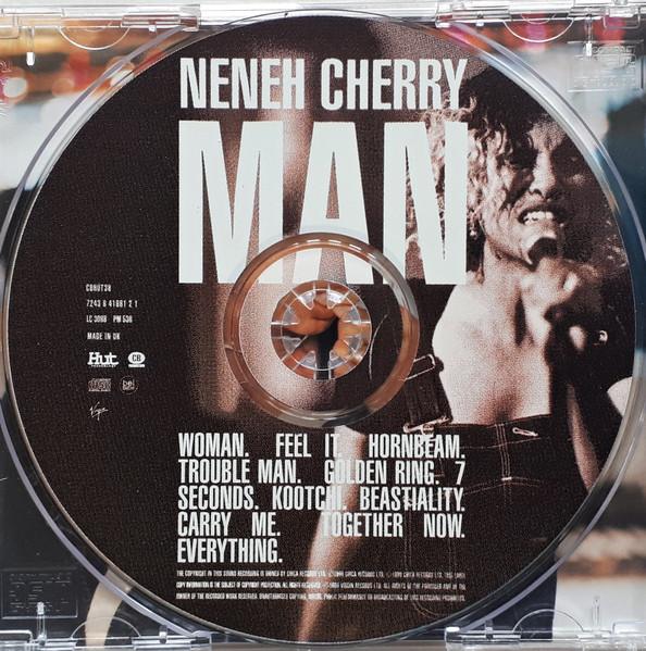 Neneh Cherry - Man | Hut Recordings (CDHUT38) - 3 Neneh Cherry - Man | Hut Recordings (CDHUT38) - 3