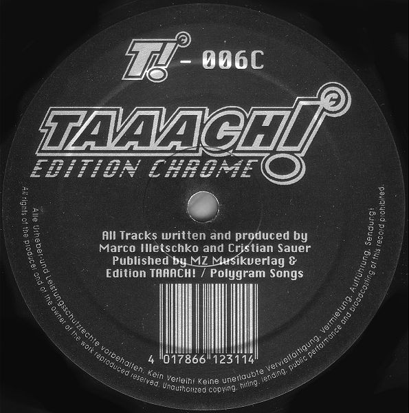 Chrome - The Fly | Taaach! Recordings (T!-006C)