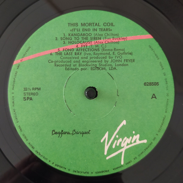 This Mortal Coil - It'll End In Tears | Beggars Banquet (628505) - main