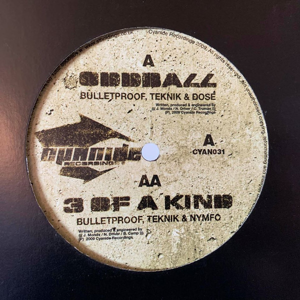 Various - Oddball / 3 Of A Kind | Cyanide Recordings (CYAN031) - main Various - Oddball / 3 Of A Kind | Cyanide Recordings (CYAN031) - main
