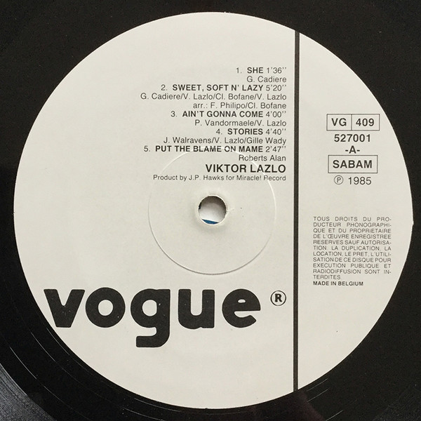 Viktor Lazlo - She | Vogue (527001) - 3
