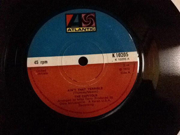 The Capitols - Ain't That Terrible | Atlantic (K 10205)