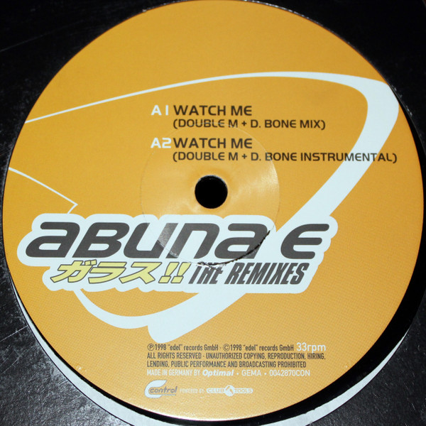 Abuna E - Watch Me (The Remixes) | Control (0042870 CON) - 2