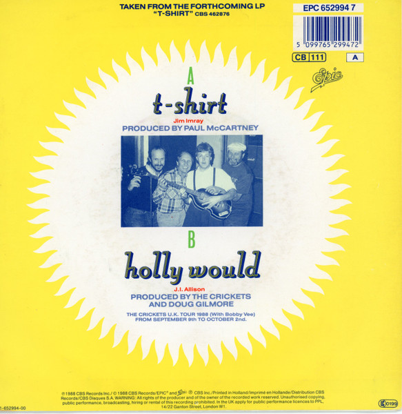 The Crickets - T-Shirt | Epic (EPC 652994 7) - 2