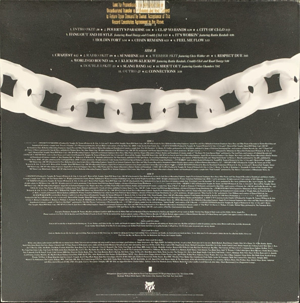 Naughty By Nature - Poverty's Paradise | Tommy Boy (TB 1111) - 2 Naughty By Nature - Poverty's Paradise | Tommy Boy (TB 1111) - 2