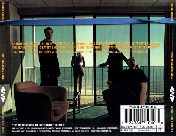 Skunk Anansie - Post Orgasmic Chill | Virgin (CDV 2881) - 2