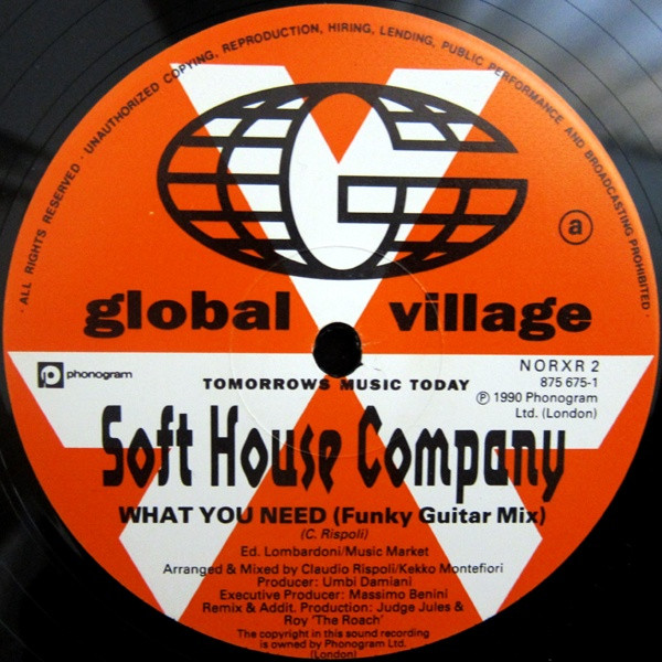 Soft House Company - What You Need  (Remix) | Global Village (NORXR 2) - 2