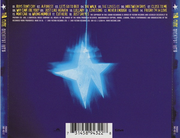 The Cure - Greatest Hits | Polydor (589 432-2) - 2