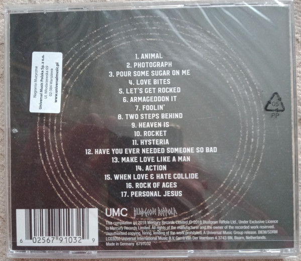 Def Leppard - The Story So Far: The Best Of | Mercury (6791032) - 2