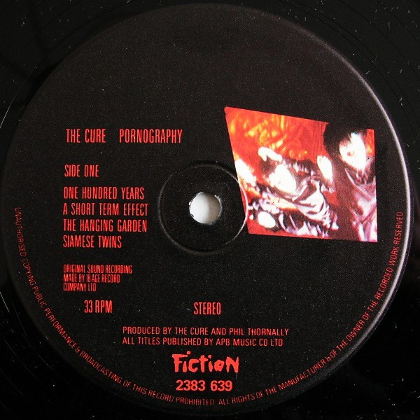 The Cure - Pornography | Polydor (2383 639) - 4