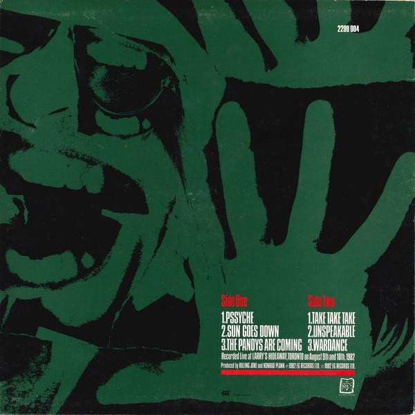 Killing Joke - "Ha" Killing Joke Live | EG (2299 004) - 2 Killing Joke - "Ha" Killing Joke Live | EG (2299 004) - 2