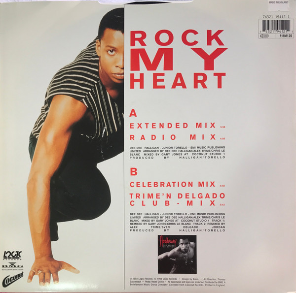 Haddaway - Rock My Heart | Logic Records (74321 194121) - 2 Haddaway - Rock My Heart | Logic Records (74321 194121) - 2