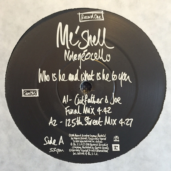 Me'Shell NdegéOcello - Who Is He And What Is He To You | Maverick (SAM 1965) - 2