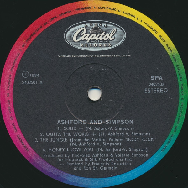 Ashford & Simpson - Solid | Capitol Records (2402501) - 2 Ashford & Simpson - Solid | Capitol Records (2402501) - 2