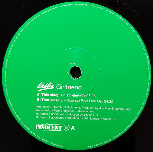 Billie Piper - Girlfriend | Innocent (SINTDJ3) - 3