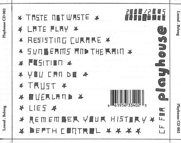 Losoul - Belong | Playhouse (Playhouse CD 002) - 3